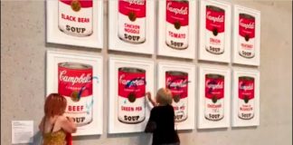 Activistas obra de Warhol