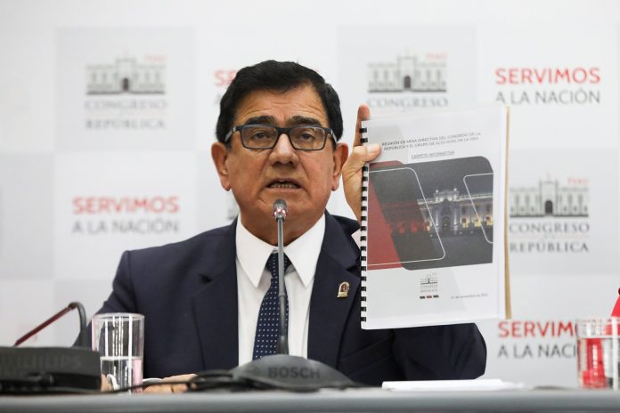 Congreso peruano niega a la OEA tener intención 