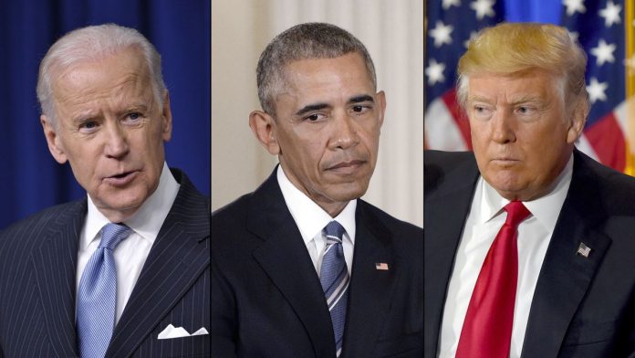 Biden, Obama y Trump, de campaña en Pensilvania a tres días de elecciones