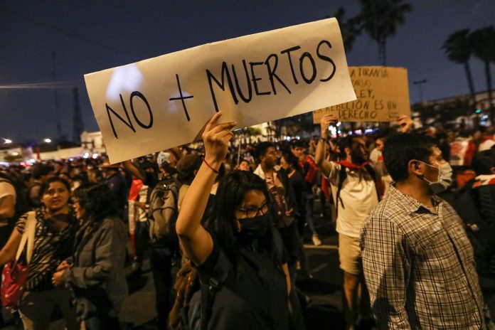 protestas Perú