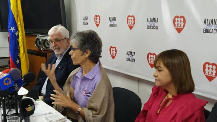 El movimiento Fe y Alegría ofreció una rueda de prensa para “sensibilizar” a la sociedad civil y unir esfuerzos en pro de la educación venezolana
