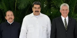 Maduro, Díaz Canel y Ortega