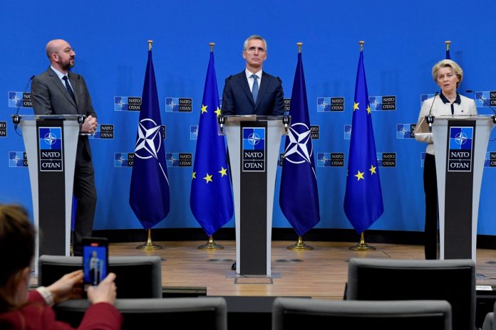 La Unión Europea y la OTAN aumentarán el apoyo para la defensa de Ucrania