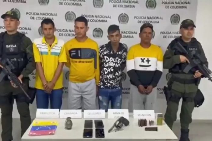 Detenidos cuatro presuntos integrantes del Tren de Aragua en Cúcuta