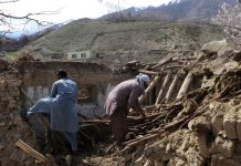 terremoto en Afganistán y Pakistán