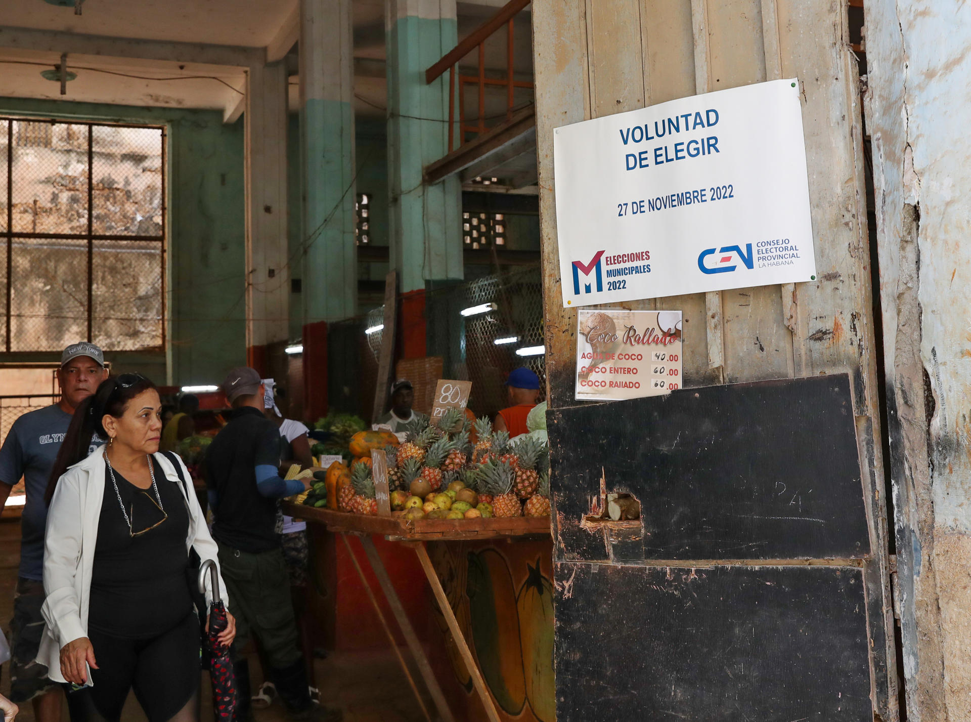 La participation électorale à Cuba en milieu d’après-midi était inférieure à celle de 2018
