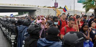 México, migrantes venezolanos