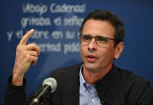 Henrique Capriles lanzó su candidatura para la primaria de oposición