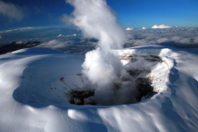 Erupción volcán de ruiz