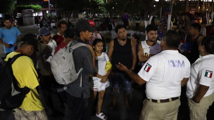 Migrants escaped from immigration center in Mexico to 