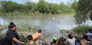 Río Bravo migrante venezolano