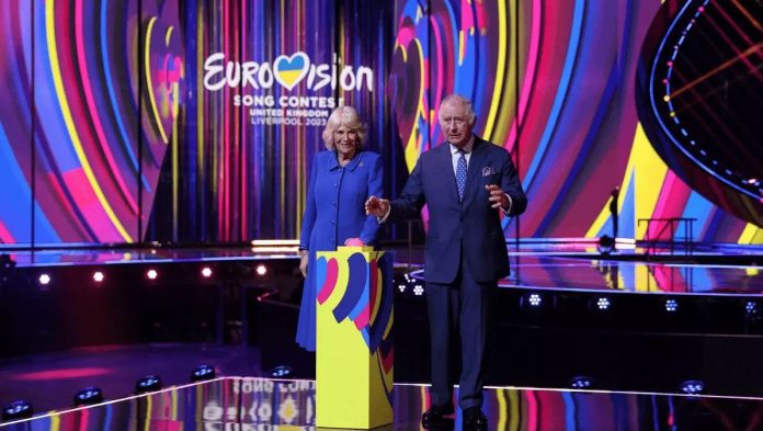 Eurovisión rey Carlos III y Camila