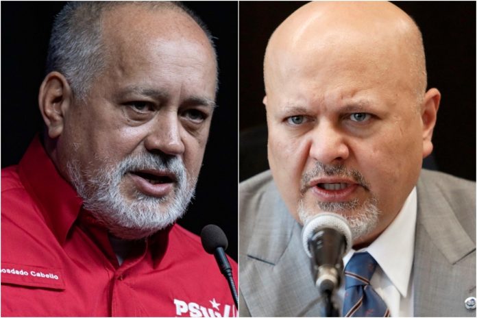 Diosdado Cabello acusó a Karim Khan, fiscal de la Corte Penal Internacional, de perseguir jurídicamente a Venezuela