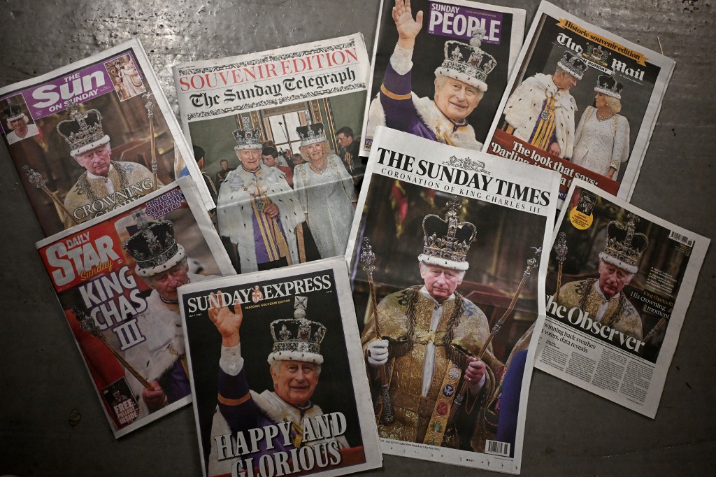 BRITAIN-ROYALS-CORONATION-PRESS