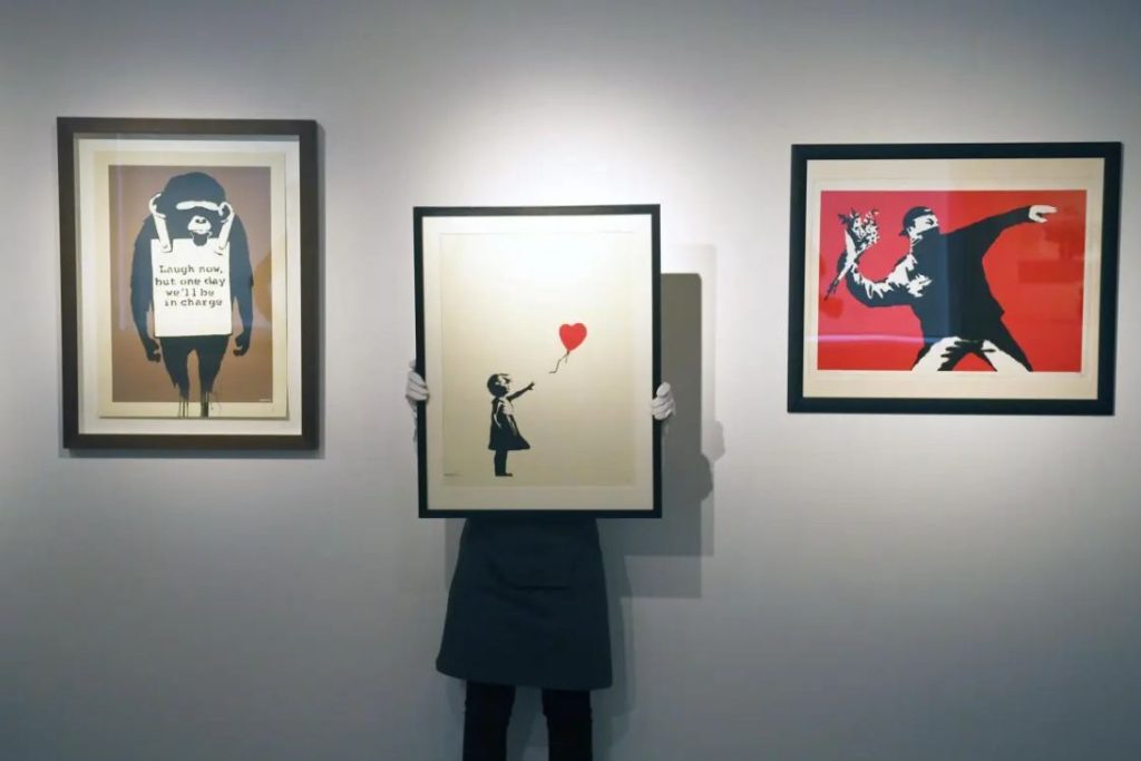 La mayor colección de obras de Banksy