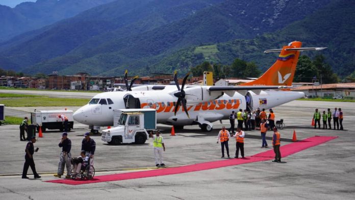 Conviasa retoma vuelos en aeropuerto Alberto Carnevalli del estado Mérida