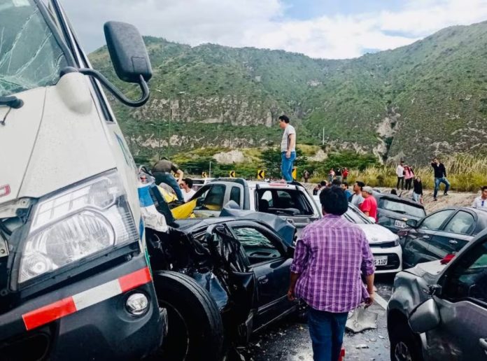 accidente de tránsito en Quito