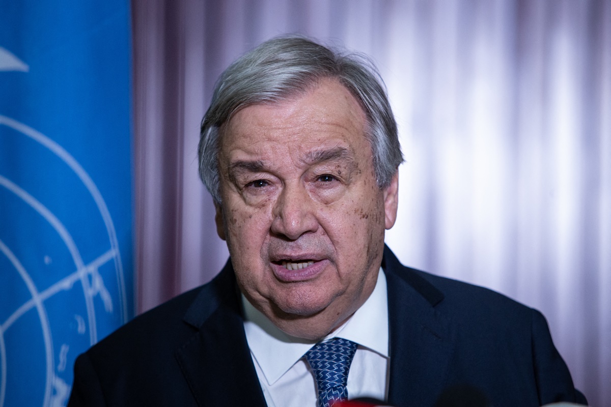 Guterres no cree posible una negociación de paz en Ucrania en este momento