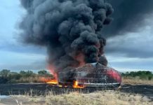 Bomberos controlaron incendio en tanque de petróleo en Cabimas