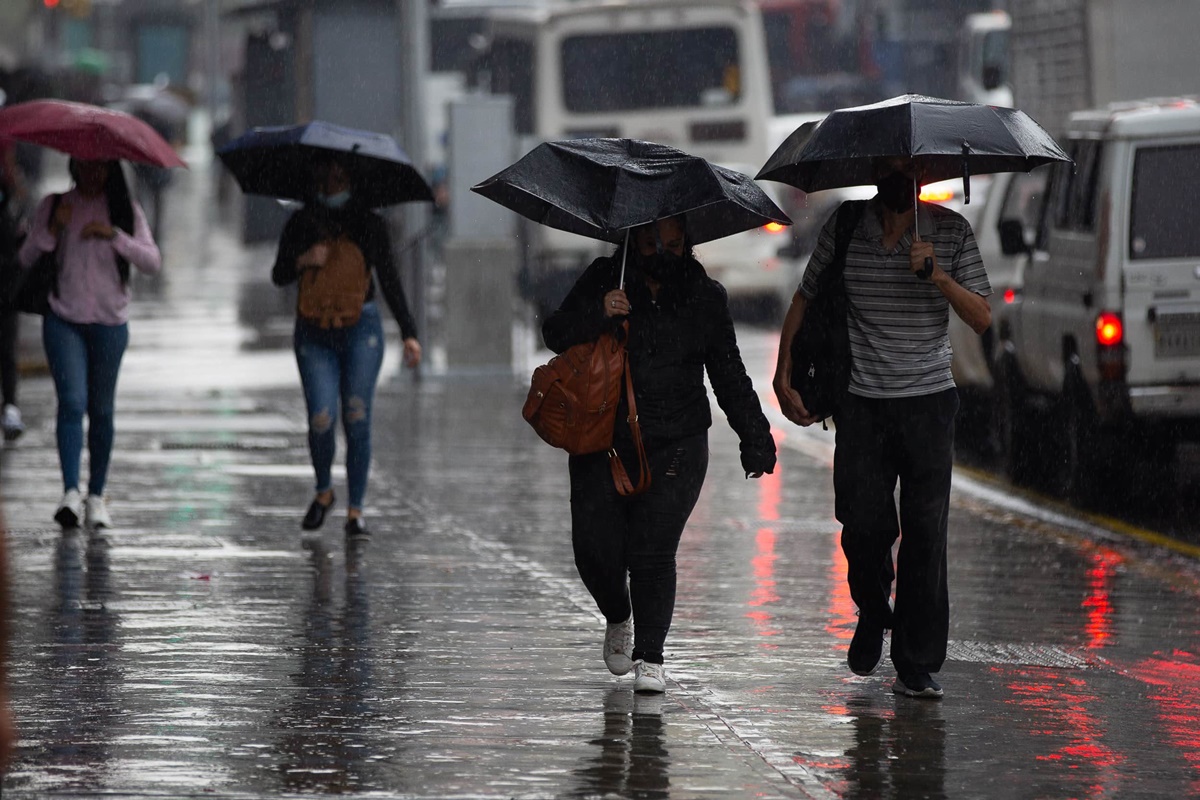 Inameh prevé lluvias en varias zonas del país: algunas con descargas eléctricas