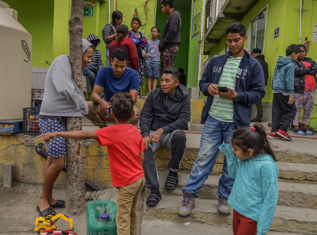 migrantes albergues México