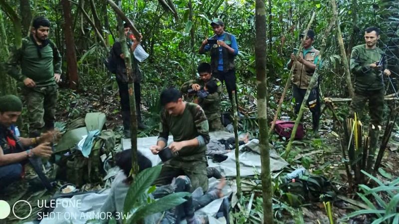 Niños desaparecidos en la selva de Colombia: los nuevos detalles del rescate de los cuatro niños indígenas