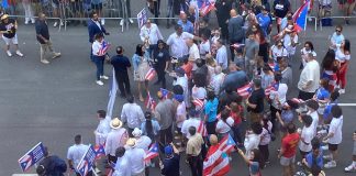 Desfile de puertorriqueños
