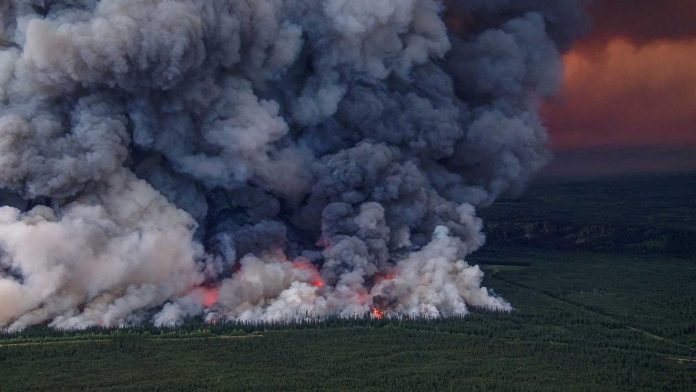 Incendios forestales Canadá