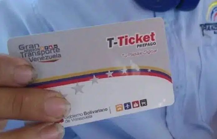 tarjeta Metro de Caracas