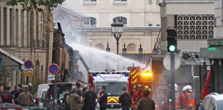 Explosión de gas en París