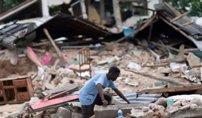 Tres muertos y unas 36 personas heridas deja terremoto en Haití. Foto: Contexto.