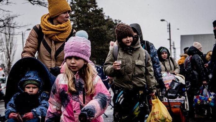 Niños ucranianos Rusia Ucrania