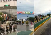 Indígenas yukpas cerraron el paso por el puente sobre el lago de Maracaibo