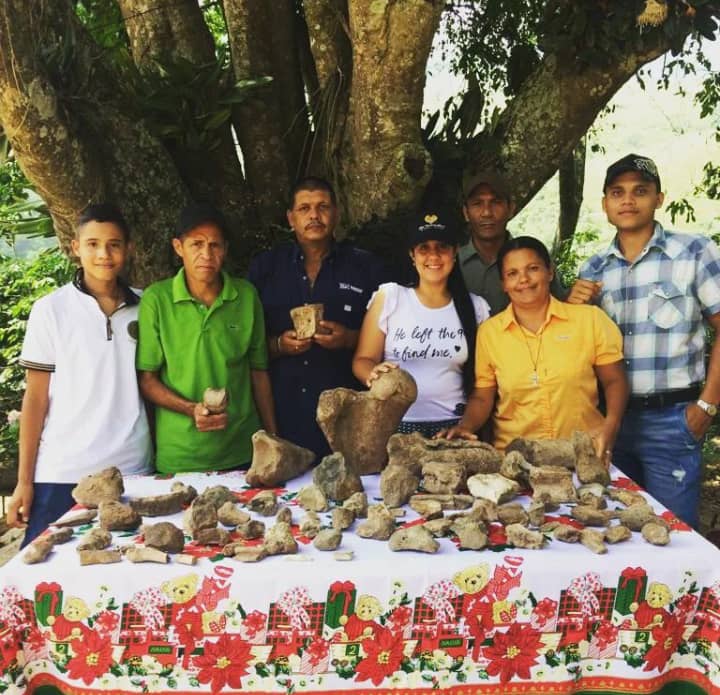 José Valera y su equipo “El Rincón de las Piedra” quienes junto a la Fundación Life Foundation construyen el primer museo arqueológico del estado Trujillo