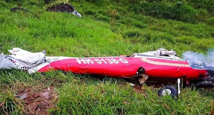 Accidente de avioneta en Colombia deja seis muertos, entre ellos cinco políticos