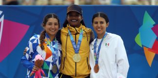 Colombia Juegos Centroamericanos y del Caribe en San Salvador patinaje