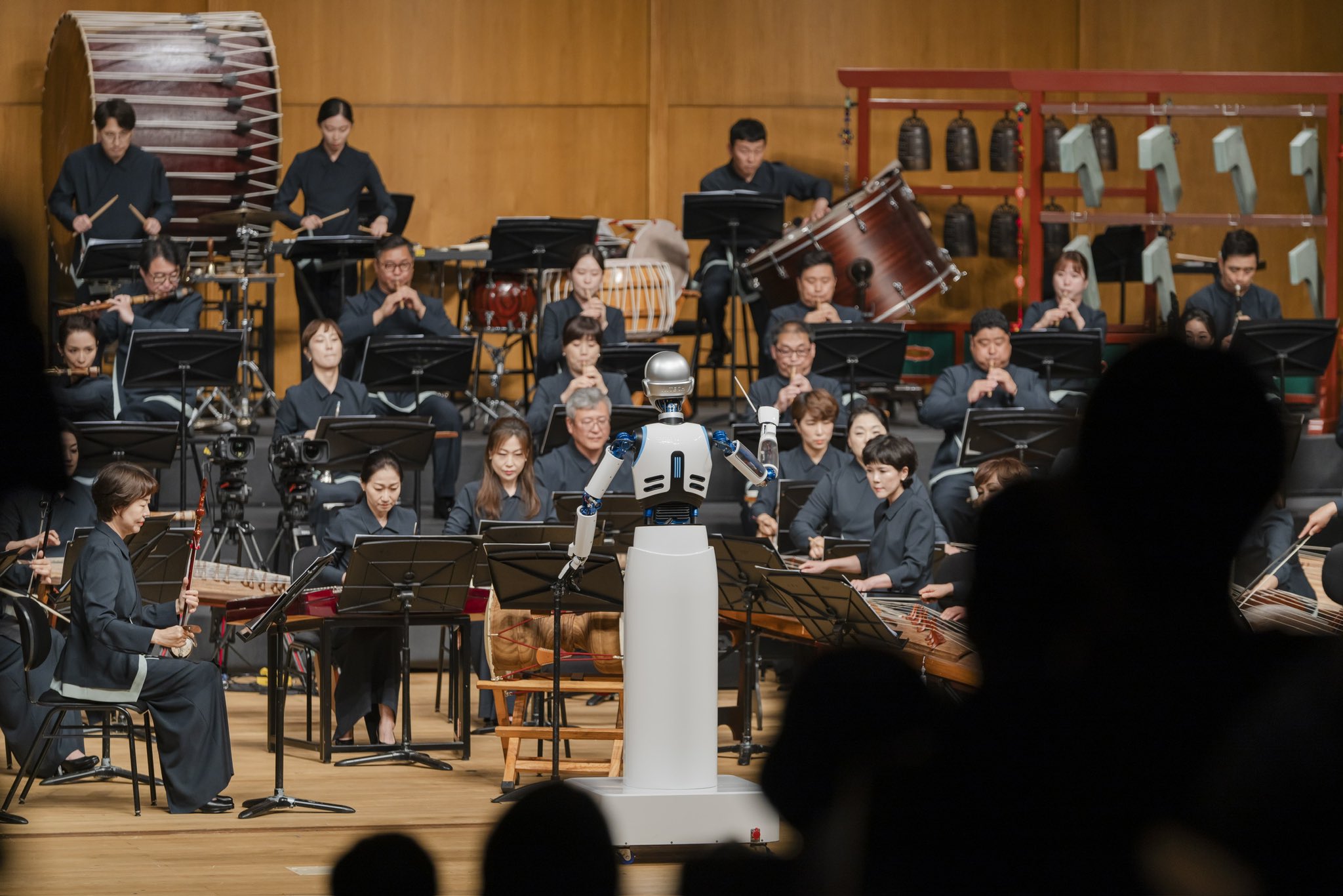 Robot Orquesta Sinfónica Corea