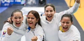 Esgrima femenina Venezuela logra oro
