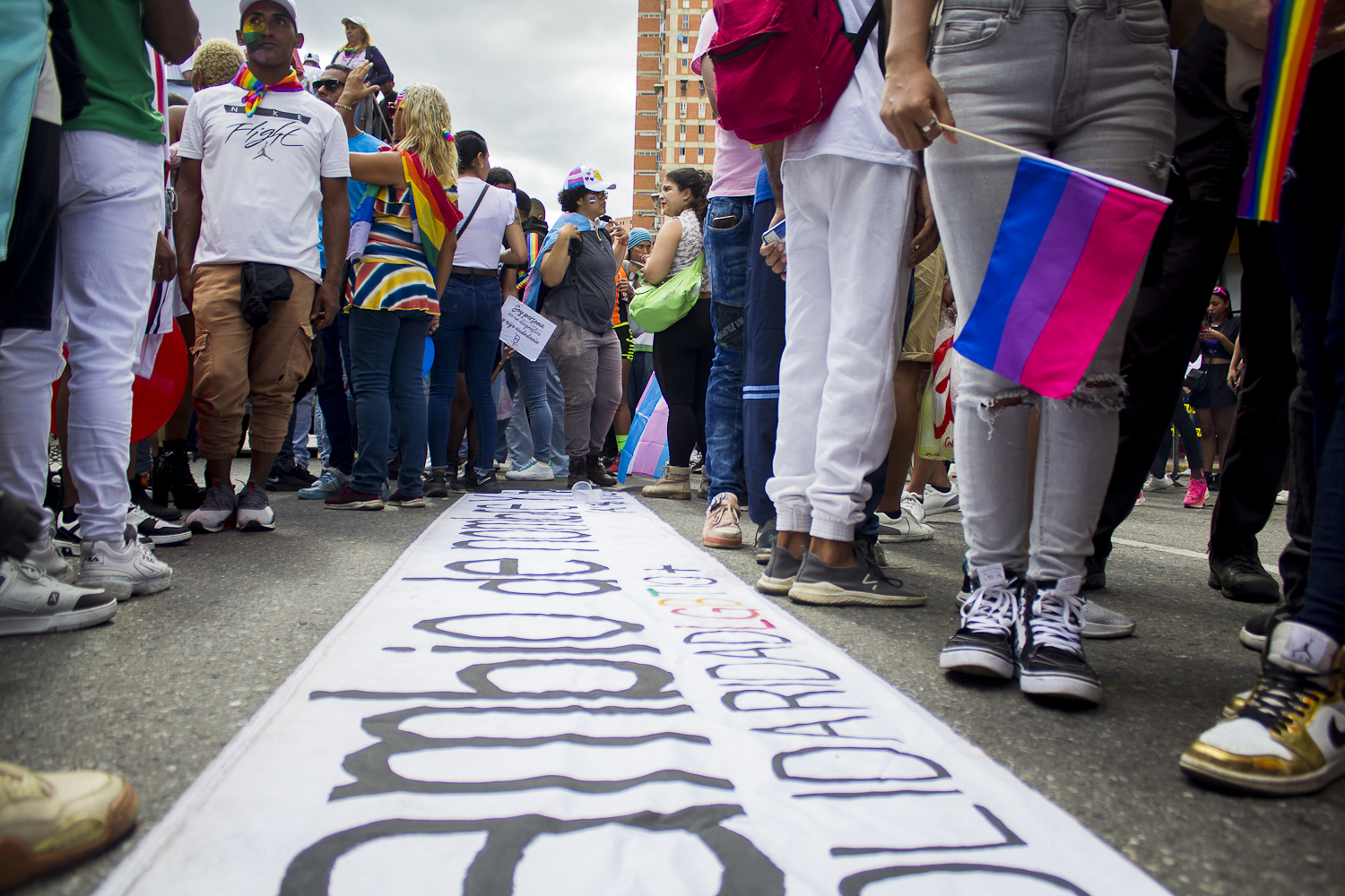 Personas LGBTIQ+ marcharon en Caracas por sus derechos: “En un contexto de violencia y de discriminación, celebrarse es una forma de resistencia”