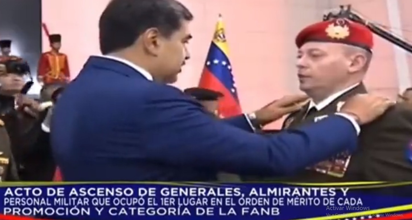 Nicolás Maduro ascendió a un general identificado por la ONU como torturador