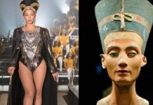 Beyoncé y sarcófagos Egipto
