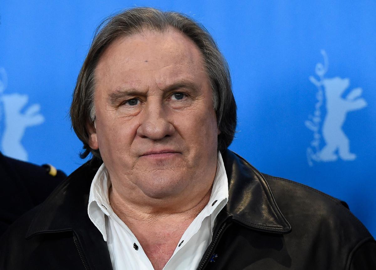 Nueva profesional del cine acusó de acoso a Gérard Depardieu