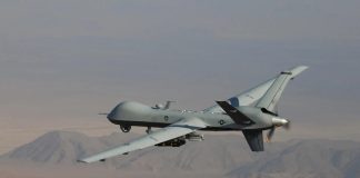Caza de Rusia dañó un dron de EE UU en el espacio aéreo de Siria