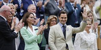 homenaje Wimbledon Federer