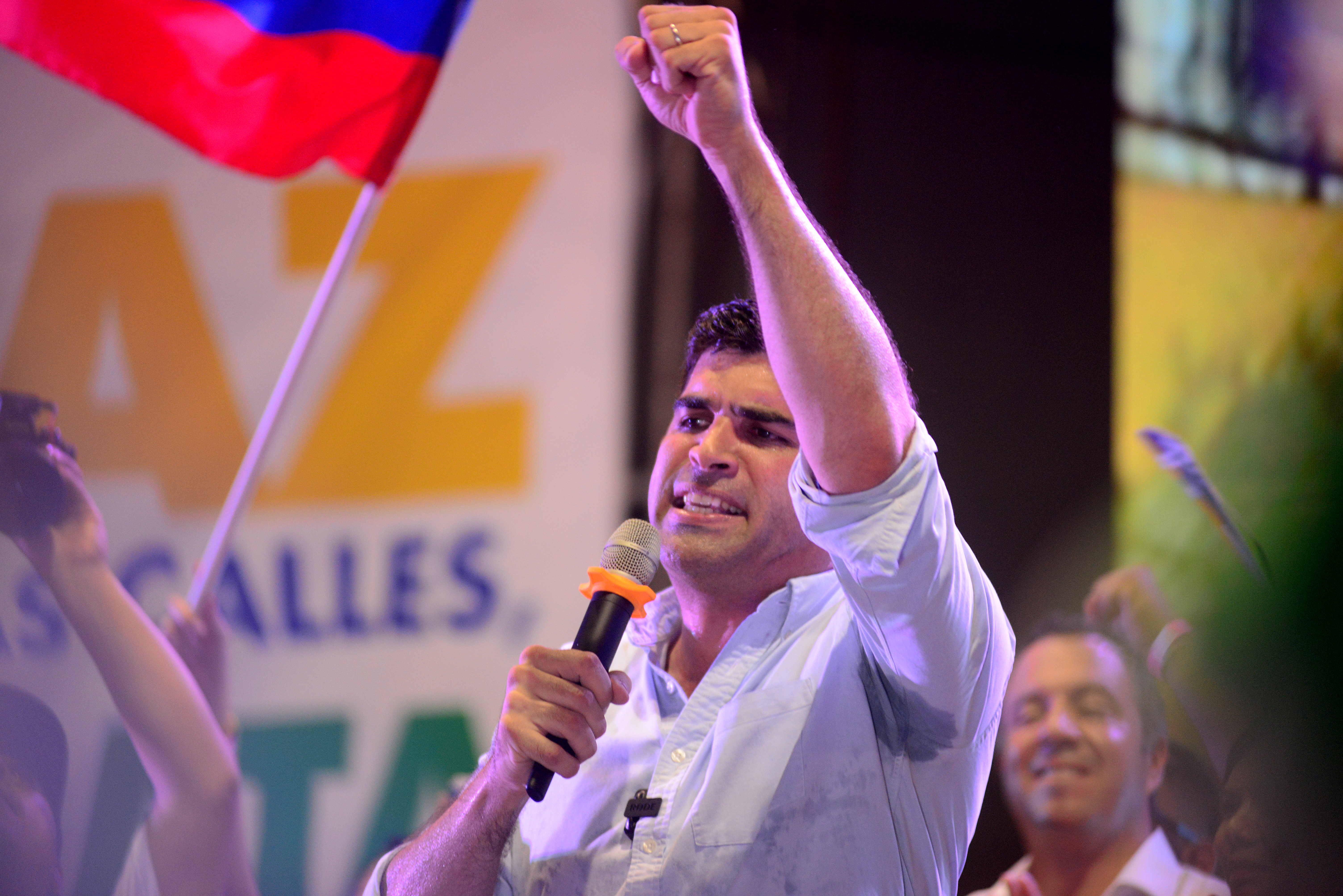 ECUADOR-POLITICS-ELECTION-CAMPAIGN-SONNENHOLZNER