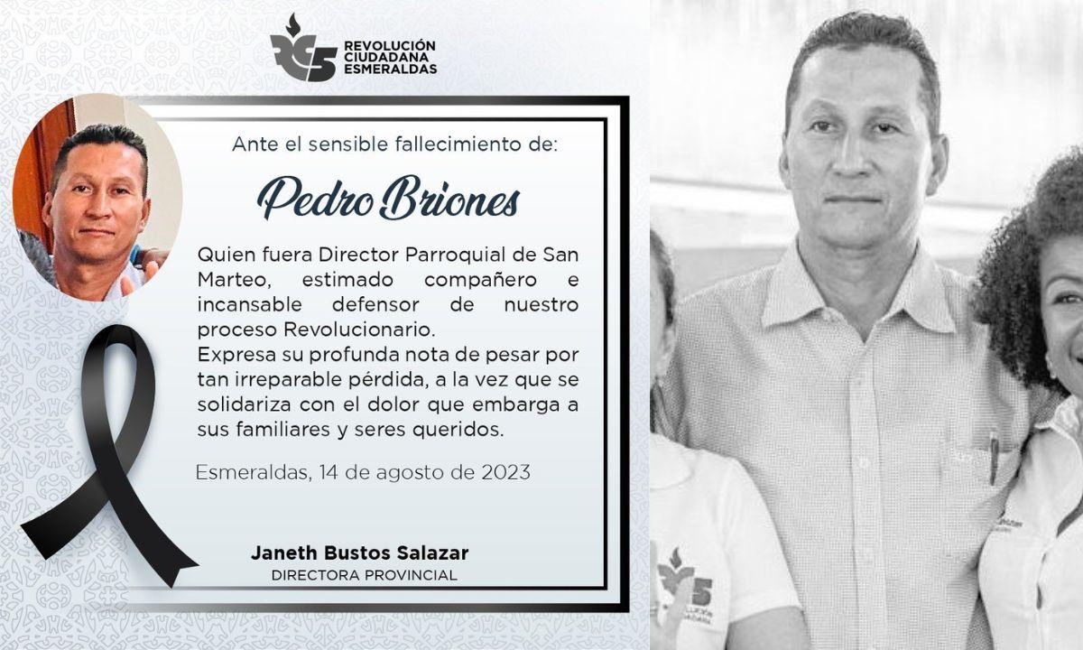 Partido de Rafael Correa denuncia el asesinato de un dirigente local en Ecuador