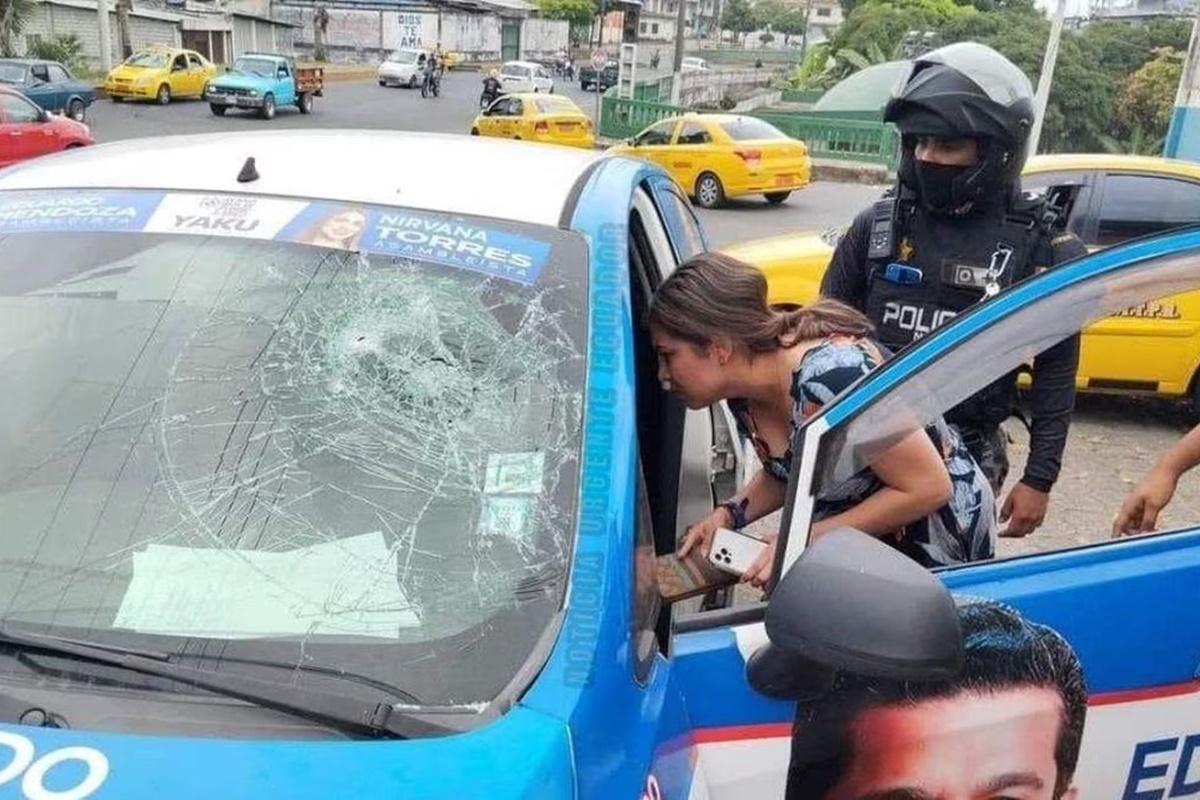 Atacaron a tiros a candidata a la Asamblea Nacional de Ecuador tras el asesinato de Fernando Villavicencio