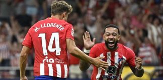 El Atlético de Madrid golea 3-1 al Granada en su debut liguero y se pone líder