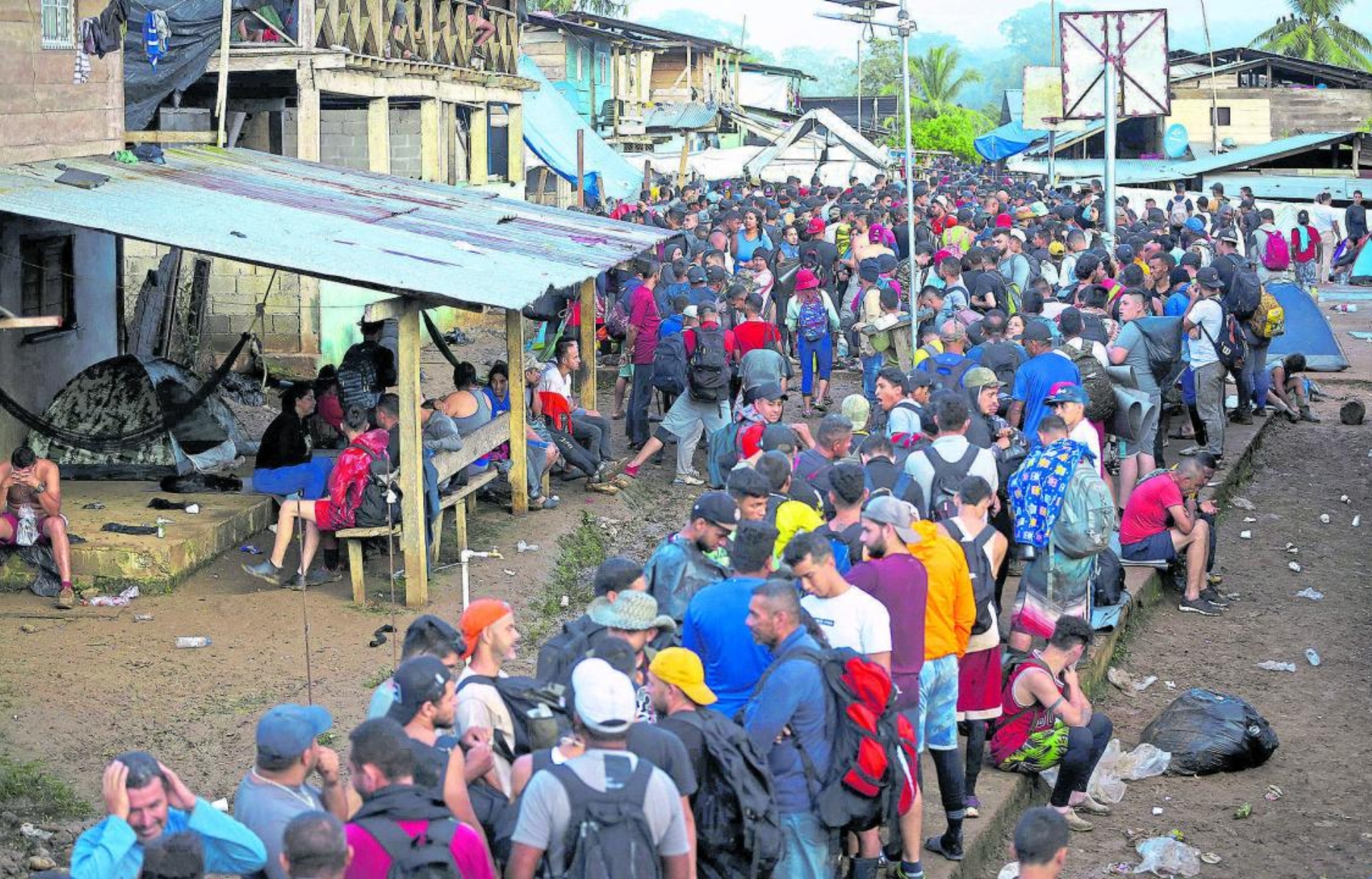 Bajo Chiquito, el pueblo del Darién al que transformó la migración