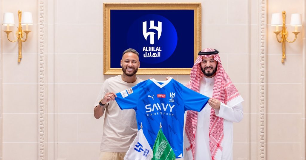 Neymar oficializa su fichaje con el Al Hilal saudí